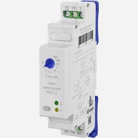 Реле импульсные РИО-2 ACDC24В УХЛ4 Меандр защита и реле, 1НО, 16А, 24В AC,  24В DC, РИО-2 ACDC24В, МЕАНДР - PULSAL.RU