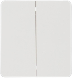 Выключатель для жалюзи
Miele Round,  без фиксации,  без подсветки,   цвет - перламутр,  пластмасса,  KR-78-0711-1,  Kranz
 - PULSAL.RU