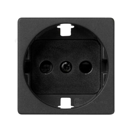 Накладка
Simon 27 play,  Simon 27 neos,  Simon 27,  со шторками,  с заземлением,  одинарная,  винтовые клеммы,  безвинтовые клеммы,   цвет - графит,  пластмасса,  2700041-038,  Simon
 - PULSAL.RU