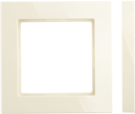 Рамкa Slim Line
Epsilon,  1 пост,   цвет - слоновая кость,  вертикальная,  горизонтальная,  пластмасса,  K14-145-01.E/S,  LIREGUS
 - PULSAL.RU