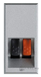 Розетка акустическая
Axolute,  Axolute AIR,  1 пара,   цвет - алюминий,  пластмасса,  HC4294,  BTicino
 - PULSAL.RU