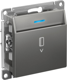 Выключатель карточный (без задержки отключения)
Atlas Design Antique,  AtlasDesign Air,  Atlas Design,  с подсветкой,   цвет - сталь,  пластмасса,  ATN000914,  Schneider Electric
 - PULSAL.RU