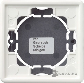 Корпус для накладного монтажа с установочной рамкой
S-Color,   цвет - белый,  пластмасса,  021940,  0219 40,  Gira
 - PULSAL.RU