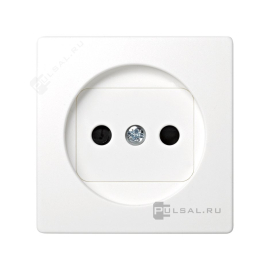 Накладка
Simon 73 Loft,  со шторками,  без заземления,  одинарная,  винтовые клеммы,   цвет - белый глянец,  пластмасса,  73040-60,  Simon
 - PULSAL.RU