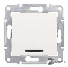 Переключатель перекрестный
Sedna,  одноклавишный,  с подсветкой,   цвет - бежевый,  пластмасса,  SDN0501147,  Schneider Electric
 - PULSAL.RU