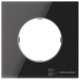 Рамка
SKYmoon,  1 пост,   цвет - черное стекло,  вертикальная,  горизонтальная,  стекло,  8671 CN,  2CLA867100A3101,  ABB
 - PULSAL.RU