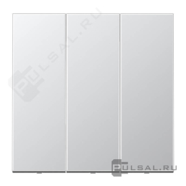 Клавиши
LS 990,  LS plus,  LS ZERO,  LS-design,  трехклавишный,  без подсветки,   цвет - алюминий,  металл,  AL993,  AL 993,  JUNG
 - PULSAL.RU