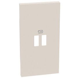 Лицевая панель
Living Now,  USB type-C 5V,  одинарная,  двойная,   цвет - песочный,  пластмасса,  KM12PD,  BTicino
 - PULSAL.RU