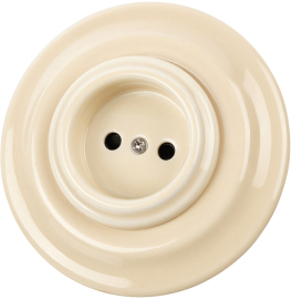 Розетка
Болонь,  без шторок,  без заземления,  одинарная,  винтовые клеммы,   цвет - слоновая кость,  фарфор / керамика,  SQ1820-0321,  TDM
 - PULSAL.RU