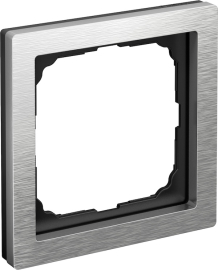 Рамка Pure
ArtGallery Pure,  1 пост,   цвет - алюминий металл,  вертикальная,  горизонтальная,  металл,  GAL312101,  Systeme Electric
 - PULSAL.RU