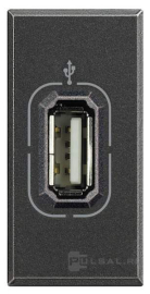 Розетка USB
Axolute,  Axolute AIR,  USB данные,  одинарная,   цвет - антрацит,  пластмасса,  HS4285,  BTicino
 - PULSAL.RU Розетка USB
Axolute,  Axolute AIR,  USB данные,  одинарная,   цвет - антрацит,  пластмасса,  HS4285,  BTicino
 - PULSAL.RU