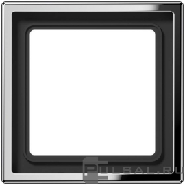 Рамка
LS 990,  LS 1912,  1 пост,   цвет - хром,  вертикальная,  горизонтальная,  металл,  GCR2981,  GCR 2981,  JUNG
 - PULSAL.RU