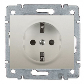 Розетка
Galea Life,  со шторками,  с заземлением,  одинарная,  безвинтовые клеммы,   цвет - белый жемчуг,  пластмасса,  771563,  7 715 63,  Legrand
 - PULSAL.RU