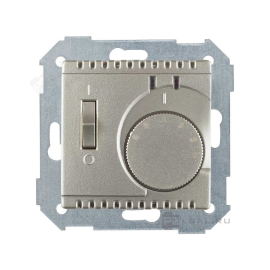 Терморегулятор 16А, НО-контакт, 230В
Simon 82 Nature,  Simon 82,  поворотный,  датчик t° пола (внешний),  без таймера,   цвет - шампань,  пластмасса,  82504-34,  Simon
 - PULSAL.RU