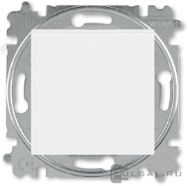 Выключатель
Levit,  одноклавишный,  без подсветки,   цвет - белый / белый,  пластмасса,  3559H-A01445 03W,  2CHH590145A6003,  ABB
 - PULSAL.RU