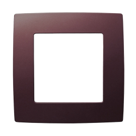Рамкa
Эра 12,  1 пост,   цвет - бордо,  вертикальная,  горизонтальная,  пластмасса,  Б0019390,  12-5001-25,  ЭРА
 - PULSAL.RU