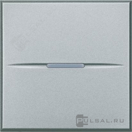 Переключатель с самовозвратом Axial
Axolute,  Axolute AIR,  одноклавишный,  без подсветки,  с возможностью подсветки,   цвет - алюминий,  пластмасса,  HC4003M2AN,  BTicino
 - PULSAL.RU