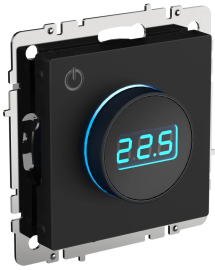 Термостат электронный, 16 А, 3500 Вт
BRITE,  поворотный,  датчик t° пола (внешний),  без таймера,   цвет - черный,  пластмасса,  BR-RT11-K02,  IEK
 - PULSAL.RU