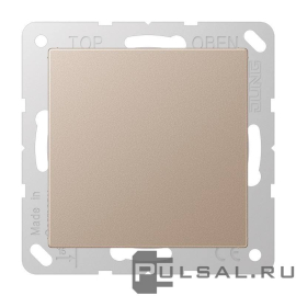 Заглушка
A VIVA,  A creation,  A 550,  A flow,  A plus,  ECO profi и ECO profi Standart,  ECO profi design (ECO Profi Deco),   цвет - шампань,  пластмасса,  A594-0CH,  A 594-0 CH,  JUNG
 - PULSAL.RU