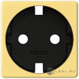 Накладка без винта (защелкивается)
Barcelona,  Madrid,  San Sebastian,  Sevilla,  Toledo,  Vintage Wood,  Vintage Corinto,  Vintage Tapestry,  Vintage Porcelain,  Crystal De Luxe,  Siena,  Firenze,  Granada,  Emporio,  Sanremo,  Marco,  Belle Epoque,  San Sebastian Surface,  Roma Surface,  Smalto italiano,  со шторками,  с заземлением,  одинарная,  винтовые клеммы,   цвет - черный, золото блестящее (bright gold),  металл,  FD04335OB-M,  FEDE
 - PULSAL.RU