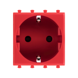 Розетка
Avanti,  со шторками,  с заземлением,  одинарная,  винтовые клеммы,   цвет - красный квадрат,  пластмасса,  4401002DKC,  DKC_4401002,  DKC
 - PULSAL.RU