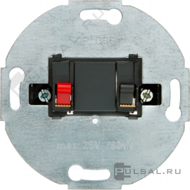 Механизм розетки акустической
R.1,  R.3,  R.8,  R.Classic,  K.1,  K.5,  Q.1,  Q.3,  Q.7,  S.1,  B.3,  B.7,  1930,  Glas,  1 пара,   цвет - антрацит матовый,  пластмасса,  457205,  4572 05,  Berker
 - PULSAL.RU