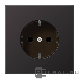 Розетка
LS 990,  LS 1912,  LS ZERO,  LS-design,  FD-design,  без шторок,  с заземлением,  одинарная,  безвинтовые клеммы,   цвет - алюминий темный,  металл,  AL1520D,  AL 1520 D,  JUNG
 - PULSAL.RU