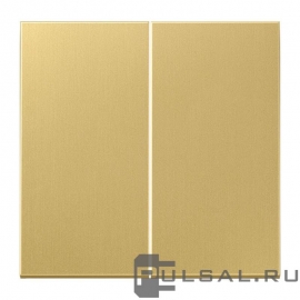 Накладка для 2-х канального диммера
LS 990,  LS ZERO,  LS-design,  клавишный,  лампы накаливания и галогенные 220В (R),  лампы с индукционным (обмоточным) трансформ.(L),  лампы с электронным (емкостным) трансформ.(C),   цвет - латунь классическая,  металл,  ME1565.07C,  ME 1565.07 C,  JUNG
 - PULSAL.RU