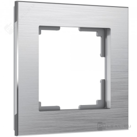Рамкa
Aluminium,  1 пост,   цвет - алюминий,  вертикальная,  горизонтальная,  металл,  W0011706,  a050948,  Werkel
 - PULSAL.RU