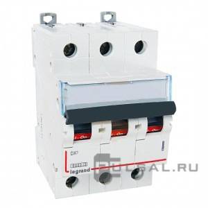 Автоматический выключатель DX³, 3 полюса, 50А, D, 10 кА, 408094, Legrand - PULSAL.RU Автоматический выключатель DX³, 3 полюса, 50А, D, 10 кА, 408094, Legrand - PULSAL.RU
