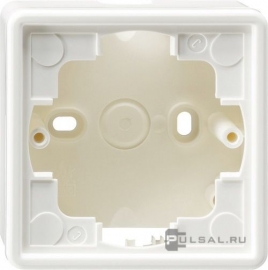 Корпус для накладного монтажа с установочной рамкой
S-Color,   цвет - белый,  пластмасса,  006140,  0061 40,  Gira
 - PULSAL.RU