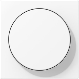 Накладка с увеличенной ручкой
A VIVA,  A creation,  A 550,  A flow,  ECO profi и ECO profi Standart,  ECO profi design (ECO Profi Deco),  поворотно-нажимной,  с возможностью управления с 2-х мест,   цвет - белый матовый,  пластмасса,  A1740BFWWM,  A 1740 BF WWM,  JUNG
 - PULSAL.RU