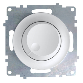 Светорегулятор 600 Вт
Garda,  Florence,  поворотный,  лампы накаливания и галогенные 220В (R),   цвет - белый,  пластмасса,  1E42001300,  2172781,  OneKeyElectro
 - PULSAL.RU