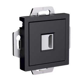 Розетка HDMI
Atlas Design Antique,  AtlasDesign Air,  Atlas Design,   цвет - карбон,  пластмасса,  ATN001080,  Schneider Electric
 - PULSAL.RU