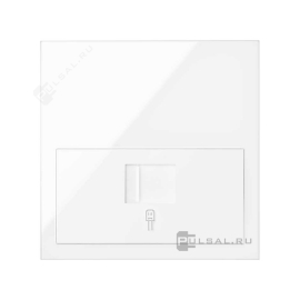 Накладка для механизма розетки RJ45
Simon 100,  одинарная,   цвет - белый глянец,  стекло акриловое,  10020106-130,  Simon
 - PULSAL.RU