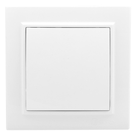 Выключатель
Минск,  одноклавишный,  без подсветки,   цвет - белый,  пластмасса,  ERV10-021-10,  EKF
 - PULSAL.RU