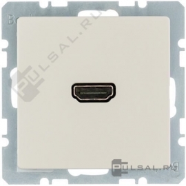 Розетка HDMI с прямым гнездом
Q.1,  Q.3,  Q.7,   цвет - бежевый бархат,  пластмасса,  3315426082,  33 1542 60 82,  Berker
 - PULSAL.RU