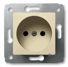 Розетка
Cariva,  без шторок,  без заземления,  одинарная,  винтовые клеммы,   цвет - слоновая кость,  пластмасса,  773716,  7 737 16,  Legrand
 - PULSAL.RU