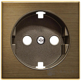 Накладка розетки с плоской поверхностью
SKY,  со шторками,  с заземлением,  одинарная,  винтовые клеммы,   цвет - латунь античная,  металл,  8588.9 OE,  2CLA858890A1201,  ABB
 - PULSAL.RU