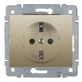 Розетка
Galea Life,  со шторками,  с заземлением,  одинарная,  безвинтовые клеммы,   цвет - титан,  пластмасса,  771463,  7 714 63,  Legrand
 - PULSAL.RU