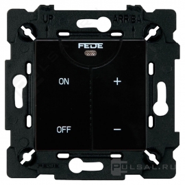 Светорегулятор (диммер) с монтажным супортом 40-600 Вт
Barcelona,  Madrid,  San Sebastian,  Sevilla,  Toledo,  Vintage Wood,  Vintage Corinto,  Vintage Tapestry,  Vintage Porcelain,  Crystal De Luxe,  Siena,  Firenze,  Granada,  Emporio,  Sanremo,  Belle Epoque,  Smalto italiano,  сенсорный,  с возможностью управления с 2-х мест,  лампы накаливания и галогенные 220В (R),  лампы с индукционным (обмоточным) трансформ.(L),   цвет - черный,  пластмасса,  FD28605-M,  FEDE
 - PULSAL.RU