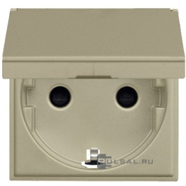 Розетка
Zenit,  со шторками,  с крышкой,  с заземлением,  одинарная,  винтовые клеммы,   цвет - шампань,  пластмасса,  N2288.1 CV,  2CLA228810N1901,  ABB
 - PULSAL.RU