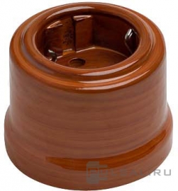 Розетка
Лизетта Эксклюзив,  без шторок,  с заземлением,  одинарная,  винтовые клеммы,   цвет - императорский бамбук,  фарфор / керамика,  B1-101-IB,  Bironi
 - PULSAL.RU