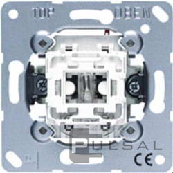 Переключатель перекрестный
ECO profi и ECO profi Standart,  ECO profi design (ECO Profi Deco),  одноклавишный,  без подсветки,  с возможностью подсветки,  EP407U,  EP 407 U,  JUNG
 - PULSAL.RU