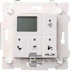 Выключатель специальный с дисплеем и таймером
Barcelona,  Madrid,  San Sebastian,  Sevilla,  Toledo,  Vintage Wood,  Vintage Corinto,  Vintage Tapestry,  Vintage Porcelain,  Crystal De Luxe,  Siena,  Firenze,  Granada,  Emporio,  Sanremo,  Marco,  Belle Epoque,  Smalto italiano,   цвет - белый,  пластмасса,  FD28603,  FEDE
 - PULSAL.RU