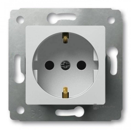 Розетка
Cariva,  без шторок,  с заземлением,  одинарная,  винтовые клеммы,   цвет - белый,  пластмасса,  773659,  7 736 59,  Legrand
 - PULSAL.RU