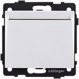 Карточный выключатель
Aspekt,  Eleganz,  Reflex,  без подсветки,  пластмасса,  REA-041WH,  Kollinger
 - PULSAL.RU