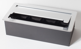 Люк настольный на 4 поста
Системы лючков,  для столов и мебели,  4 поста,  8 модулей,   цвет - серебро,  металл,  300012-SPL,  300012,  SPL
 - PULSAL.RU