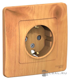 Розетка с рамкой
Blanca,  со шторками,  с заземлением,  одинарная,   цвет - ясень,  пластмасса,  BLNRS001115,  Schneider Electric
 - PULSAL.RU
