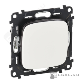 Выключатель
Valena Allure,  одноклавишный,  без подсветки,   цвет - белый,  пластмасса,  752701,  7 527 01,  Legrand
 - PULSAL.RU